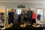 Participants in a community cook-off