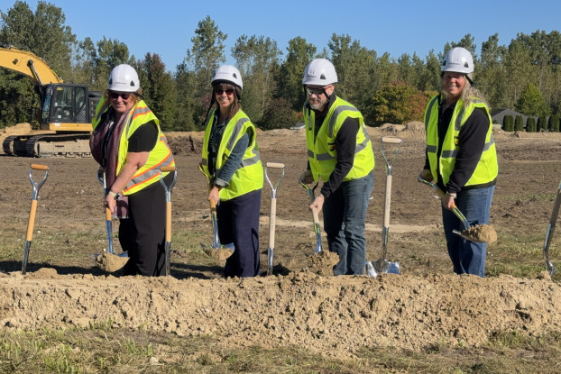 VBPS operations building ground breaking