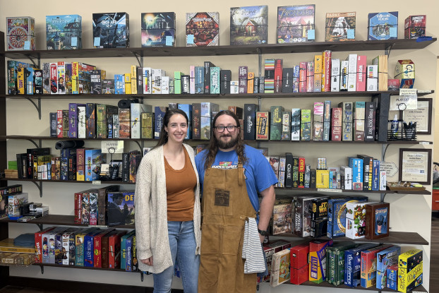 Dungeon & Draughts owners Hannah and Braden