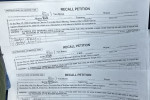 Sample recall petitions